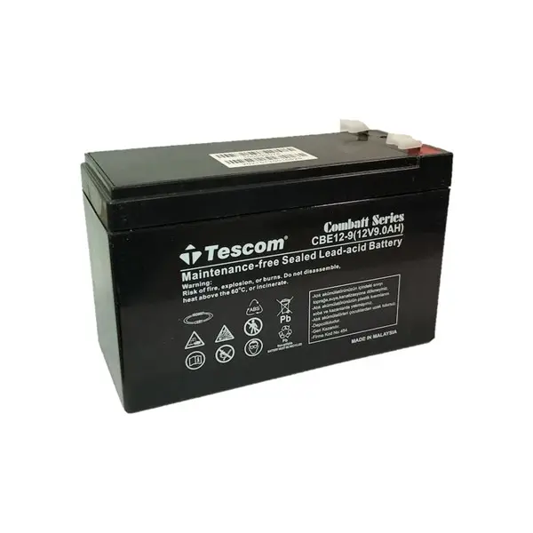 Tescom Aku 12V 7Ah Bakımsız Kuru Akü