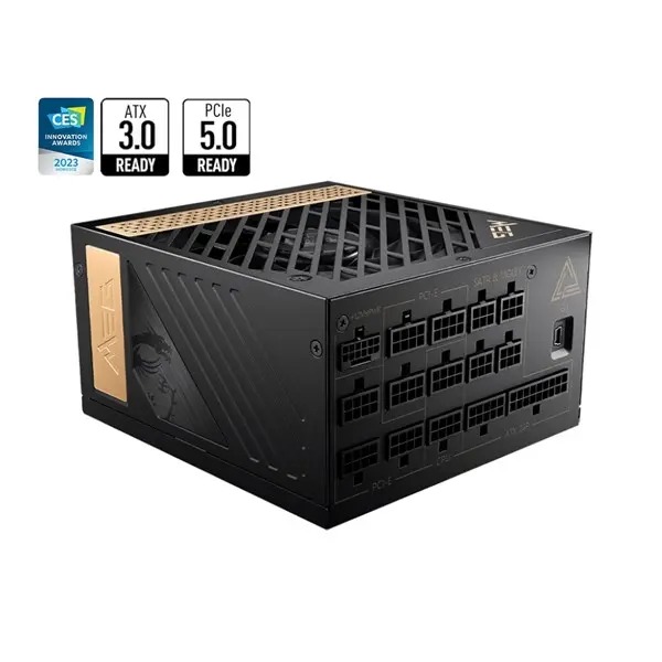 MSI MEG 1300W 80+PLATINUM 12CM FAN GUC KAYNAGI (MEG AI1300P PCIE5)