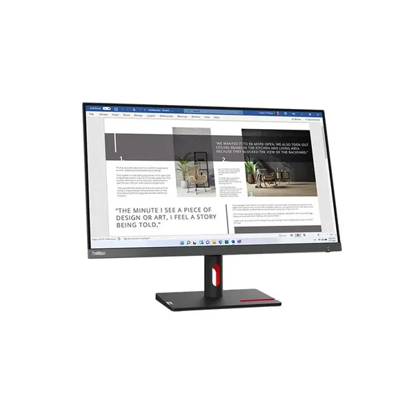 Lenovo S27ı-30 63Dfkat4tk 27" 4Ms 100Hz 1920X1080 Vga/Hdmı Vesa Siyah Ips Led Monıtor
