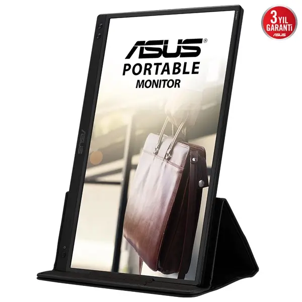 Asus Zenscreen Mb166c 15.6 Tasınabılır Usb Monıtor Ips 1920X1080 5Ms Usb-C 3Yıl Mat Ekran Dusuk Mavı Isık