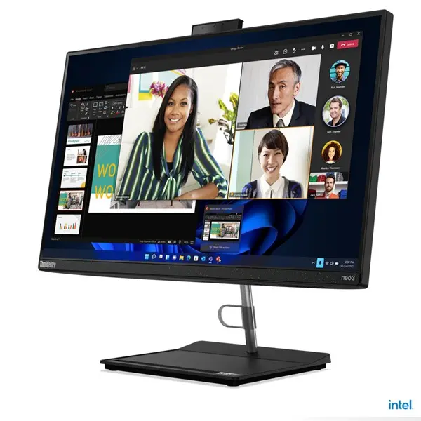 Lenovo 12B0002ctx Thınkcentre Neo 30A 24 I5-1240P 8Gb 512 Ssd 23.8" Fhd Ips Nontouch Fredoos All In One Pc