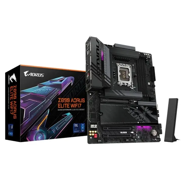 Gıgabyte Z890a-Elıte-Wıfı7 1851P Ddr5 Ses Glan Dp/Usb4 Sata3 Usb3.2 Atx